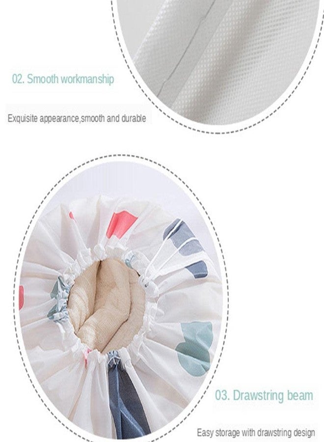 CELLEBII® Cotton Quilt Receiving Bag Large Geometry Household Goods Practical, Space Saving organizer (SIZE 45 X 85) - Image 4